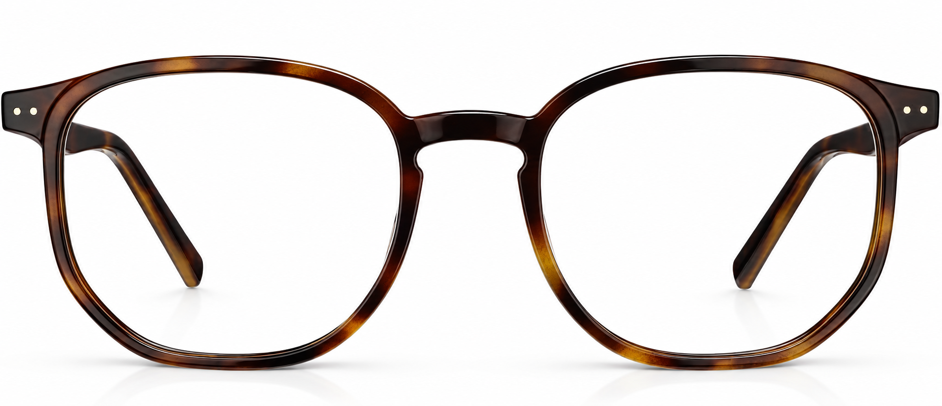 Tortoiseshell Square Glasses · Tortoiseshell · reference