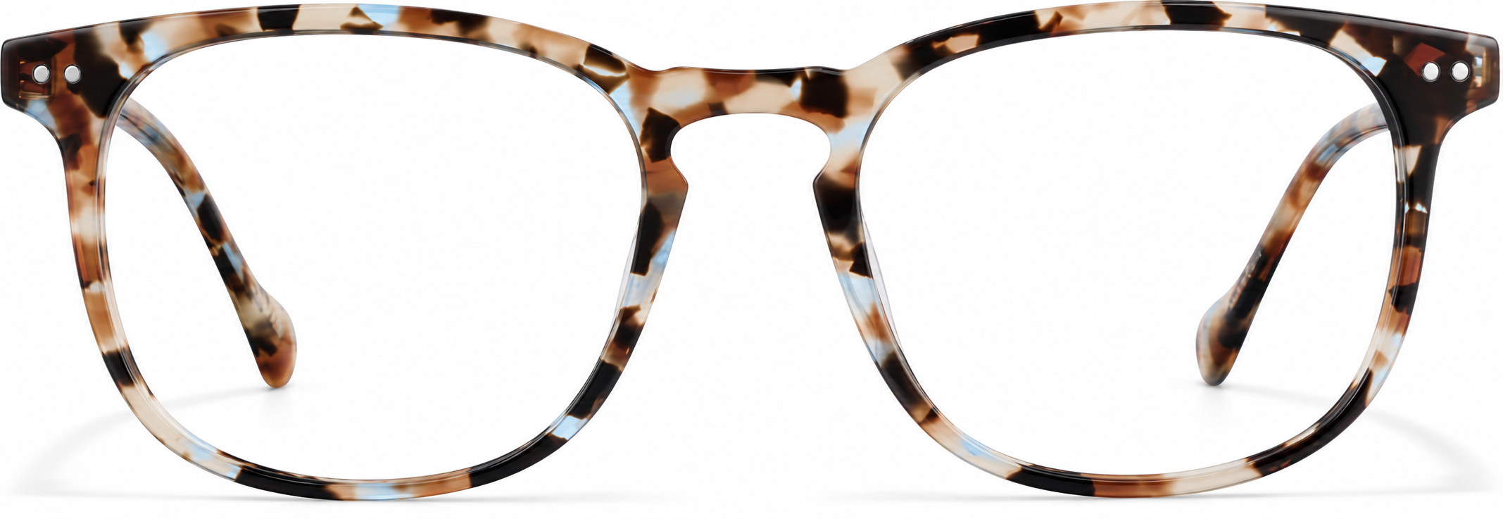 Tortoiseshell Square Glasses · Tortoiseshell · reference