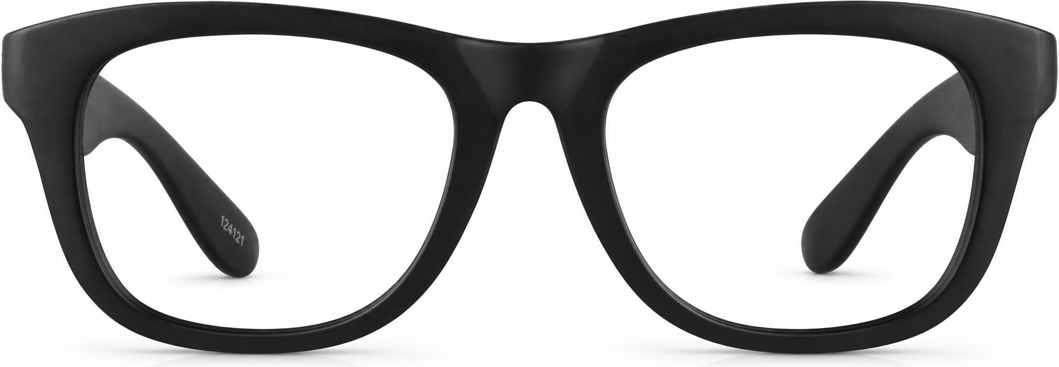 Black Square Glasses · Black · reference