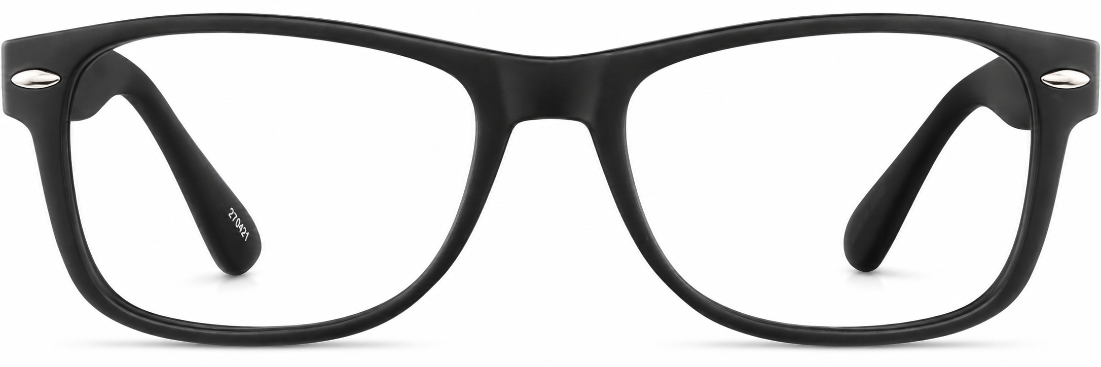 Black Square Glasses · Black · reference