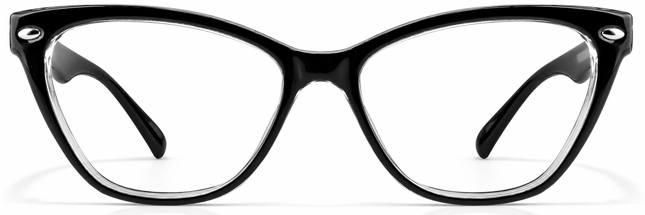 Black Cat-Eye Glasses · Black · reference