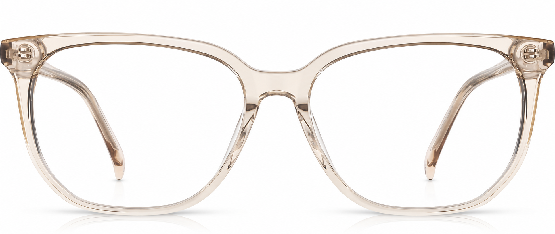 Tawny Square Glasses · Tawny · reference