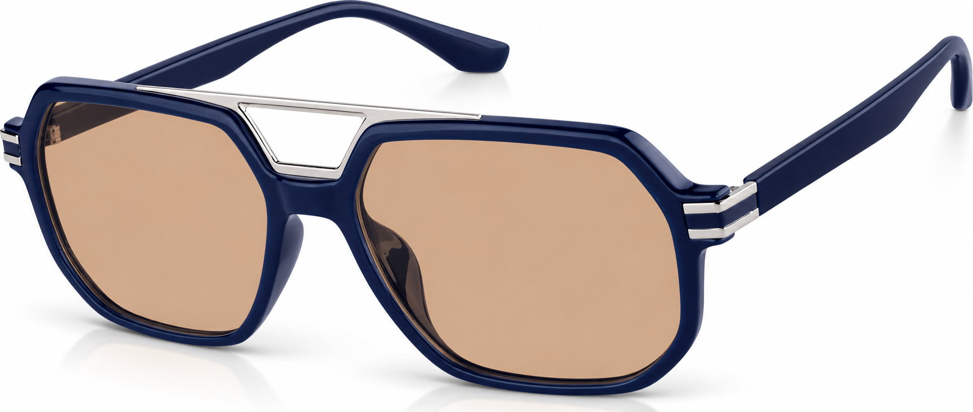 Aviator Glasses · Blue · angle