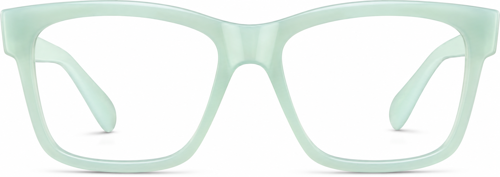 Aquamarine Square Glasses · Aquamarine · reference