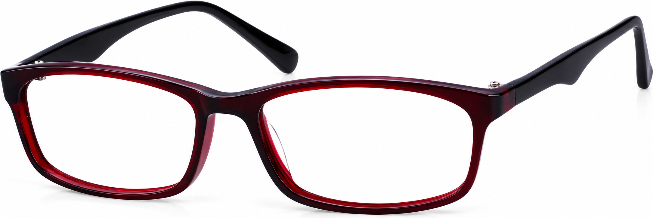 Acetate Full-Rim Frame · Red · reference