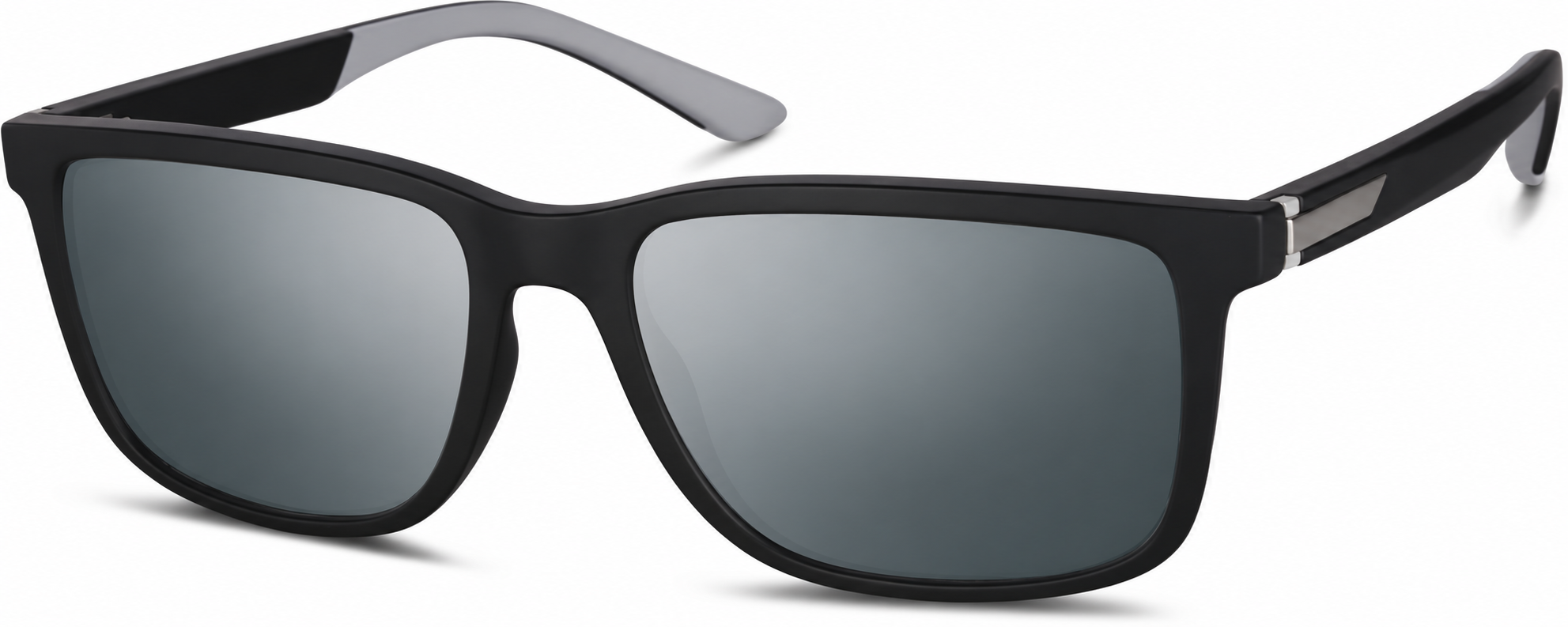 Premium Rectangle Sunglasses · Black · reference