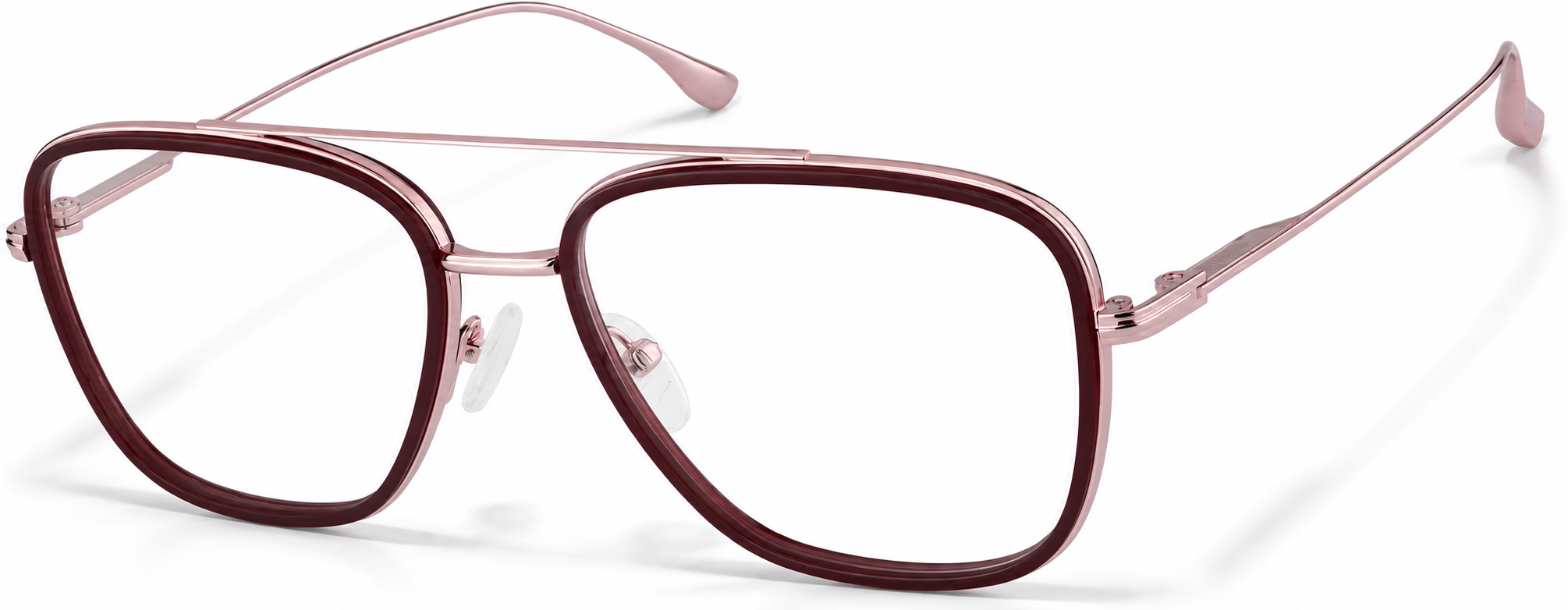 Aviator Glasses · Red · reference