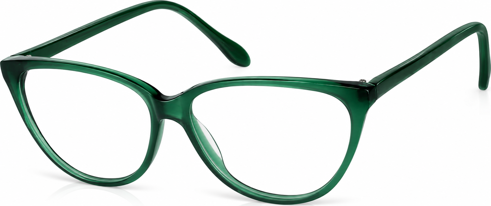 Acetate Full-rim Frame · Green · reference