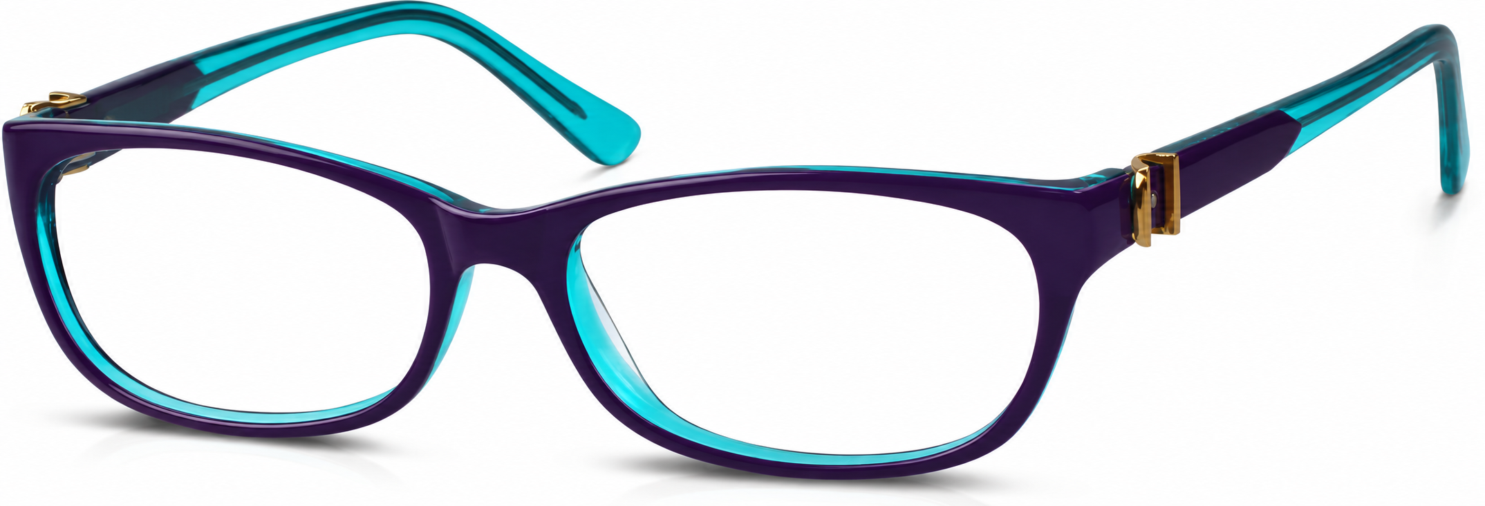 Acetate Full-rim Frame With Spring Hinges · Purple · reference