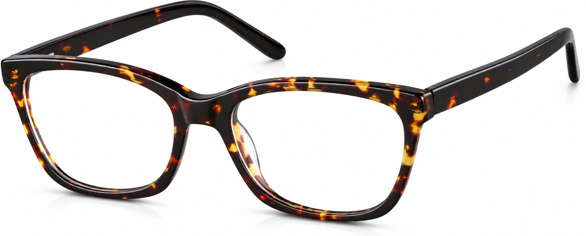 Acetate Full-rim Frame With Spring Hinges · Tortoiseshell · reference