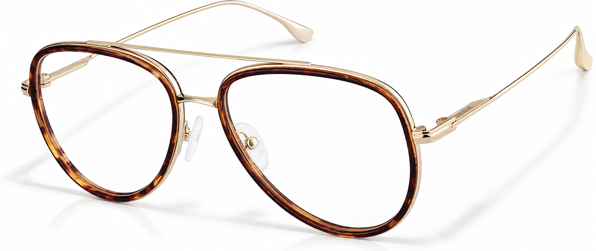 Aviator Glasses · Tortoiseshell · reference