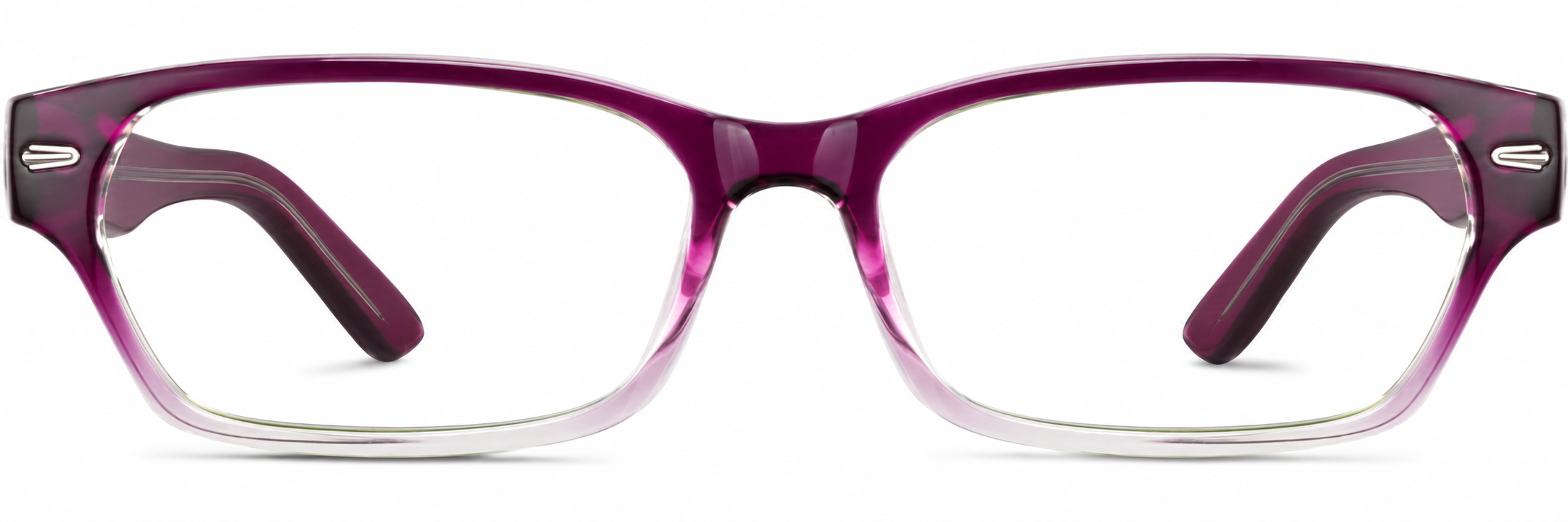 Purple Rectangle Glasses · Purple · reference