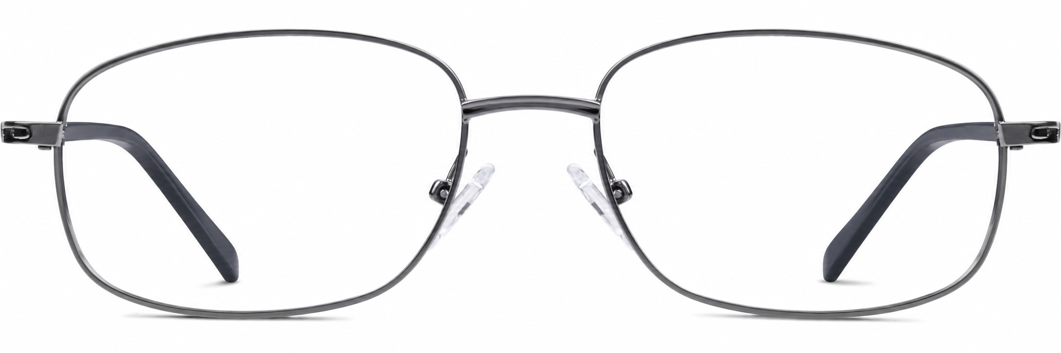 Gray Rectangle Glasses · Gray · reference