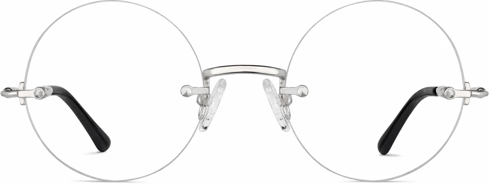 Silver Rimless Glasses · Silver · reference