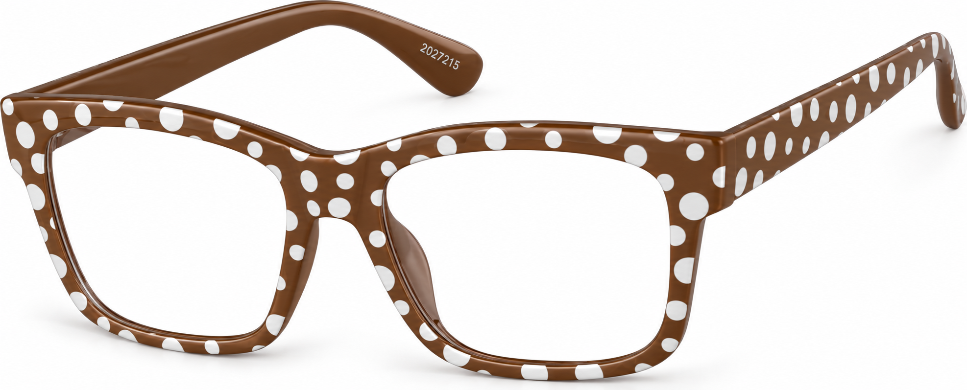 Brown Square Glasses · Brown · reference