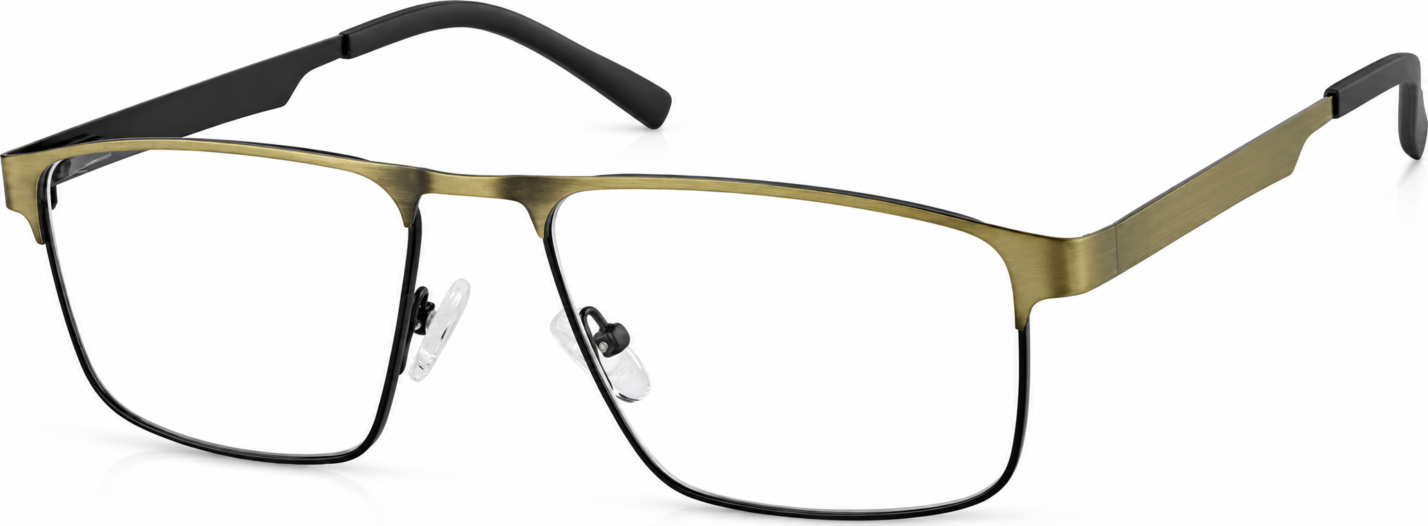 Antique Gold Rectangle Glasses · Antique Gold · reference