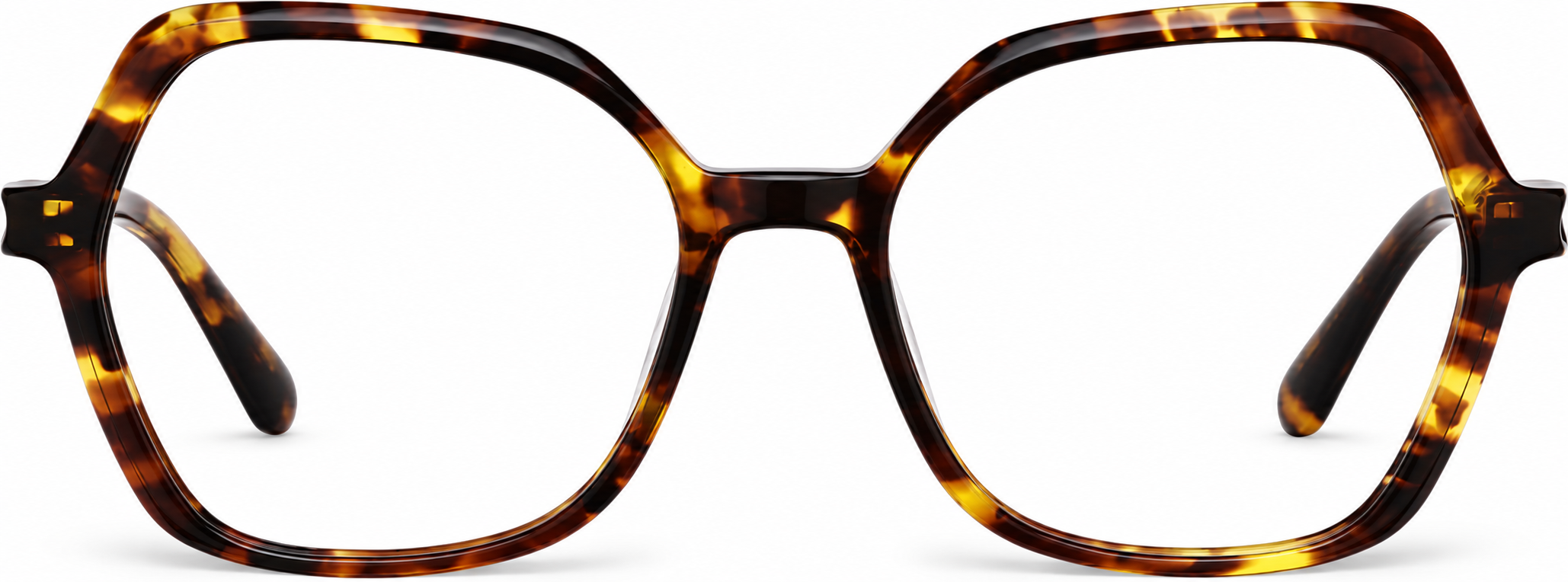 Tortoiseshell Geometric Glasses · Tortoiseshell · reference