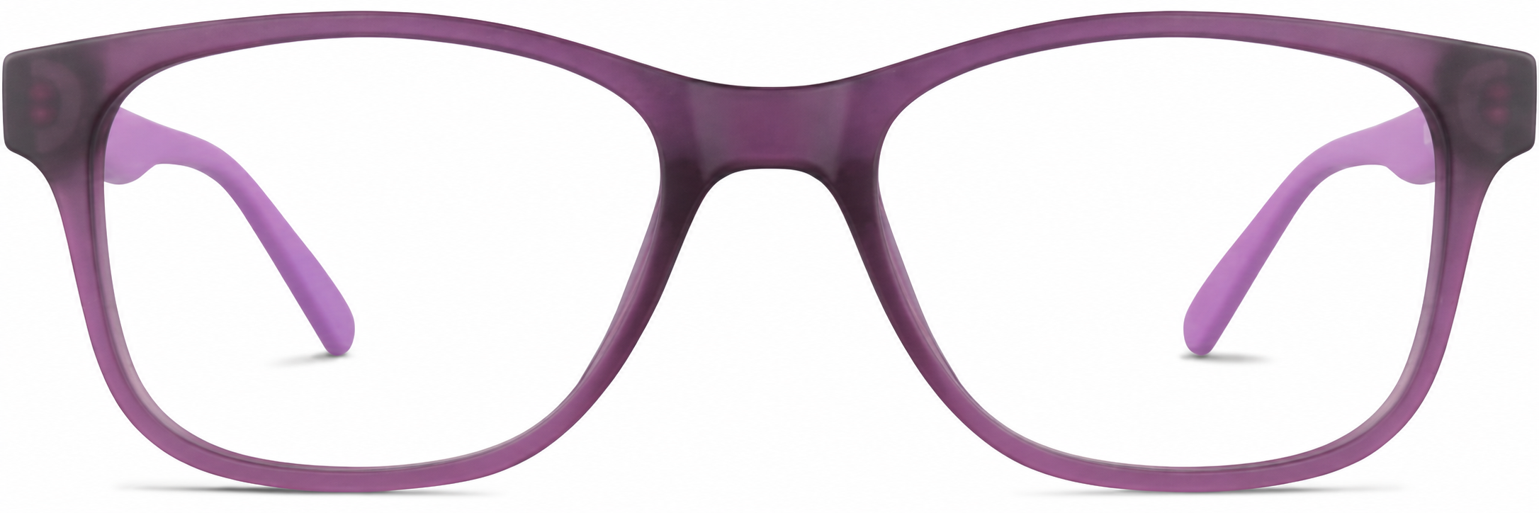 Plum Kids' Square Glasses · Plum · reference