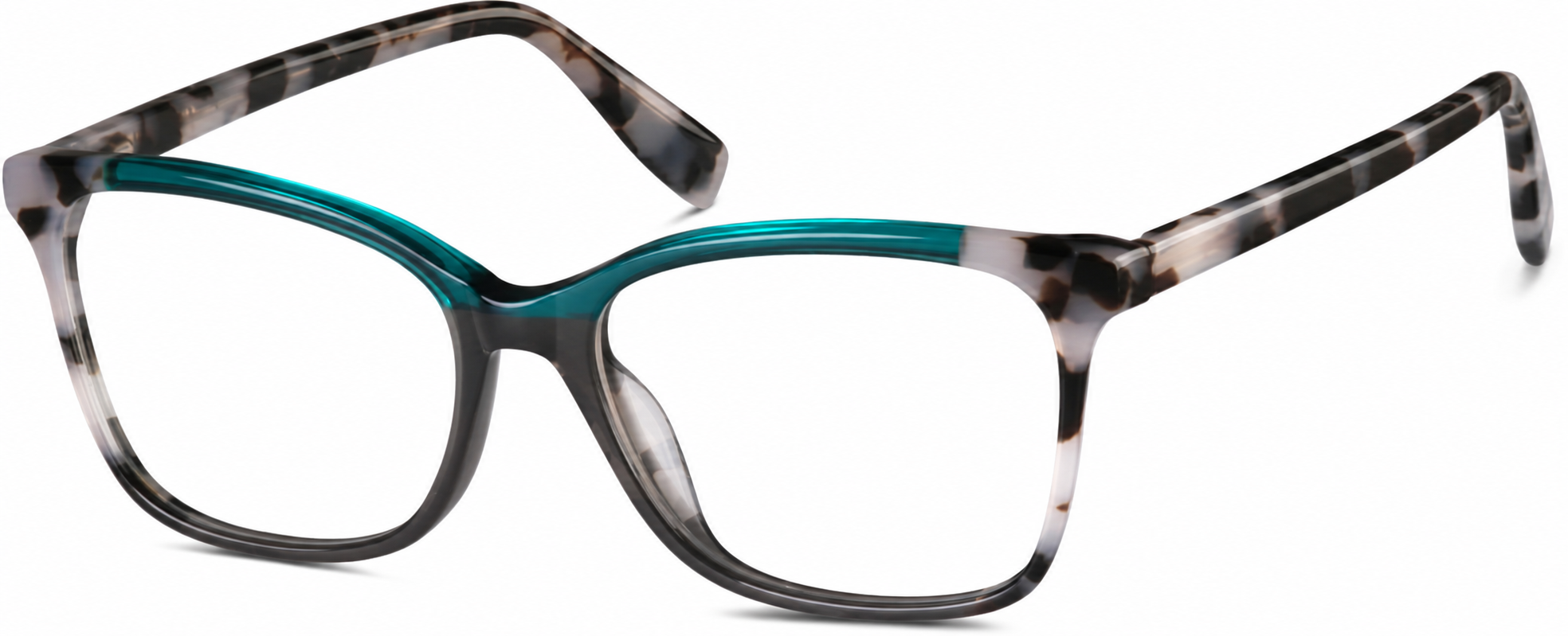 Green Square Glasses · Green · reference