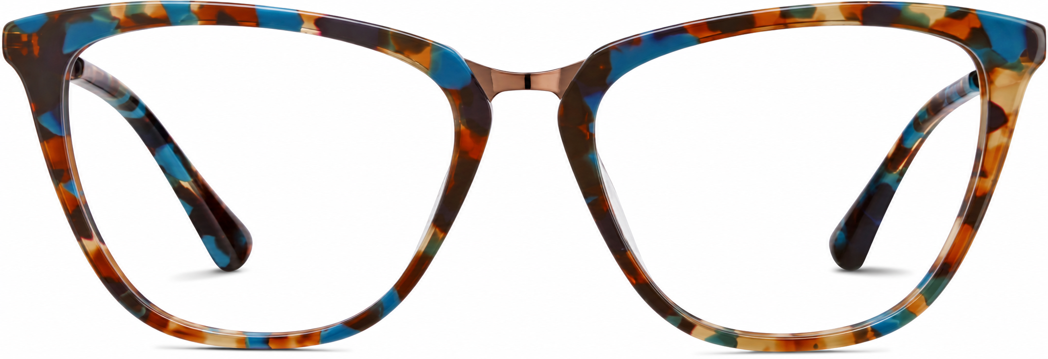 Tortoiseshell Square Glasses · Tortoiseshell · reference