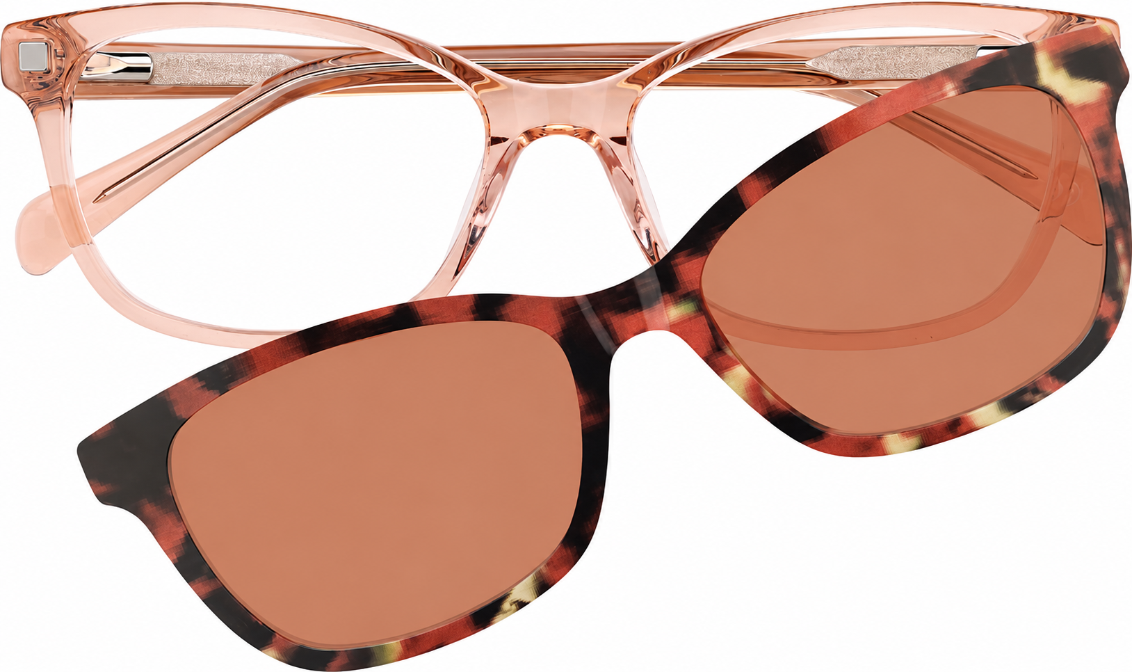 Pink Rectangle Magnetic Snap-On Set · Pink · reference