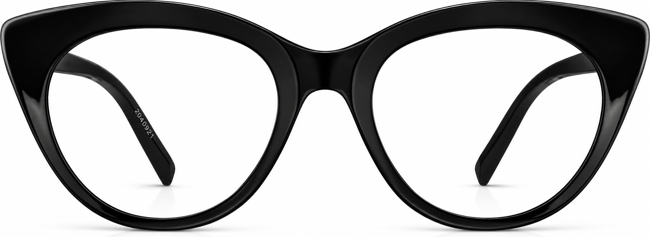 Black Cat-Eye Glasses · Black · reference
