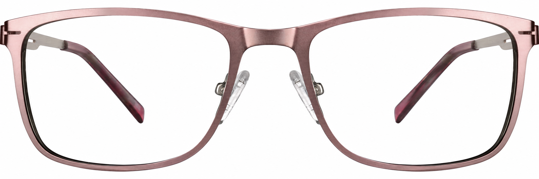 Pink Rectangle Glasses · Pink · reference