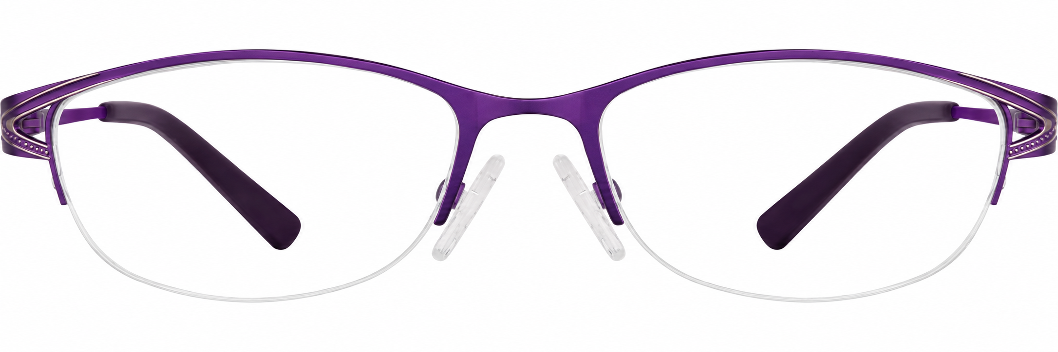 Purple Oval Glasses · Purple · reference