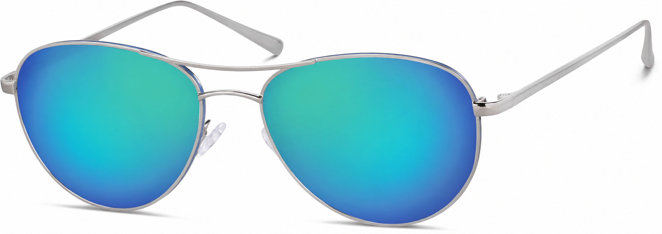 Premium Aviator Sunglasses · Silver · reference