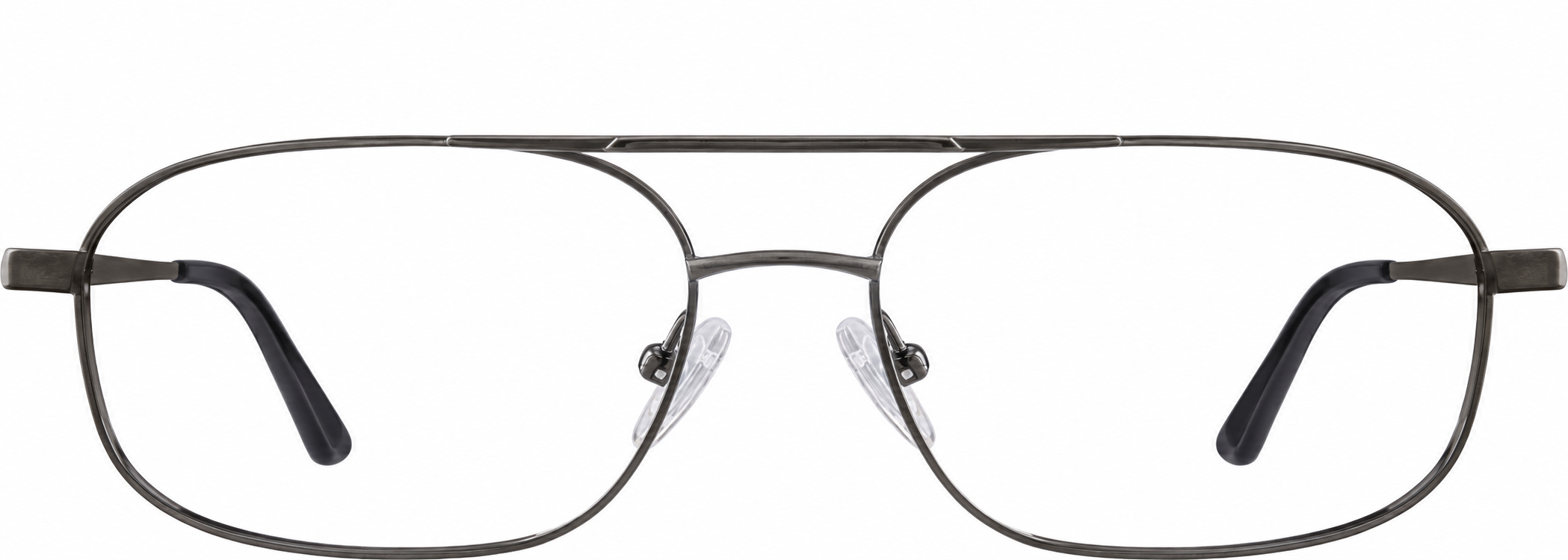 Gray Titanium Aviator Glasses · Gray · reference