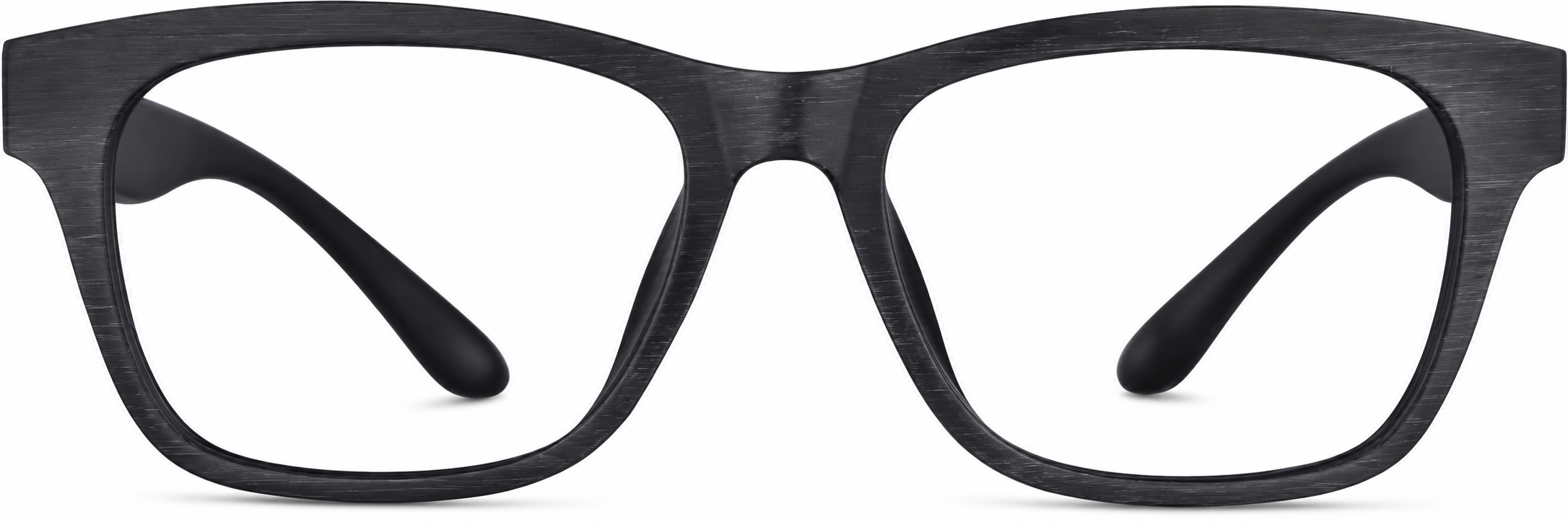 Black Rectangle Glasses · Black · reference