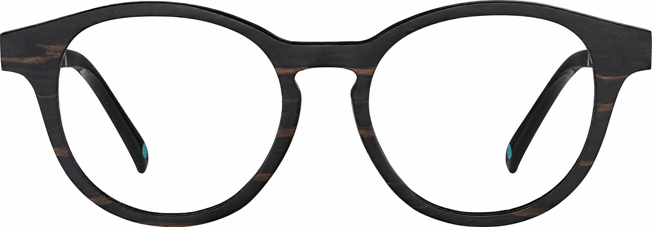 Black Round Glasses · Black · reference
