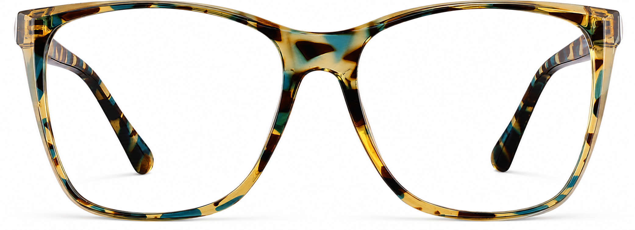 Tortoiseshell Square Glasses · Tortoiseshell · reference