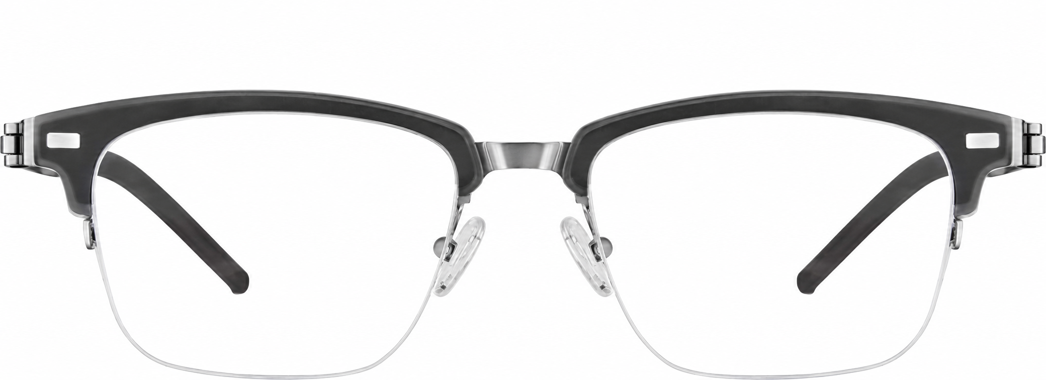 Gray Browline Glasses · Gray · reference