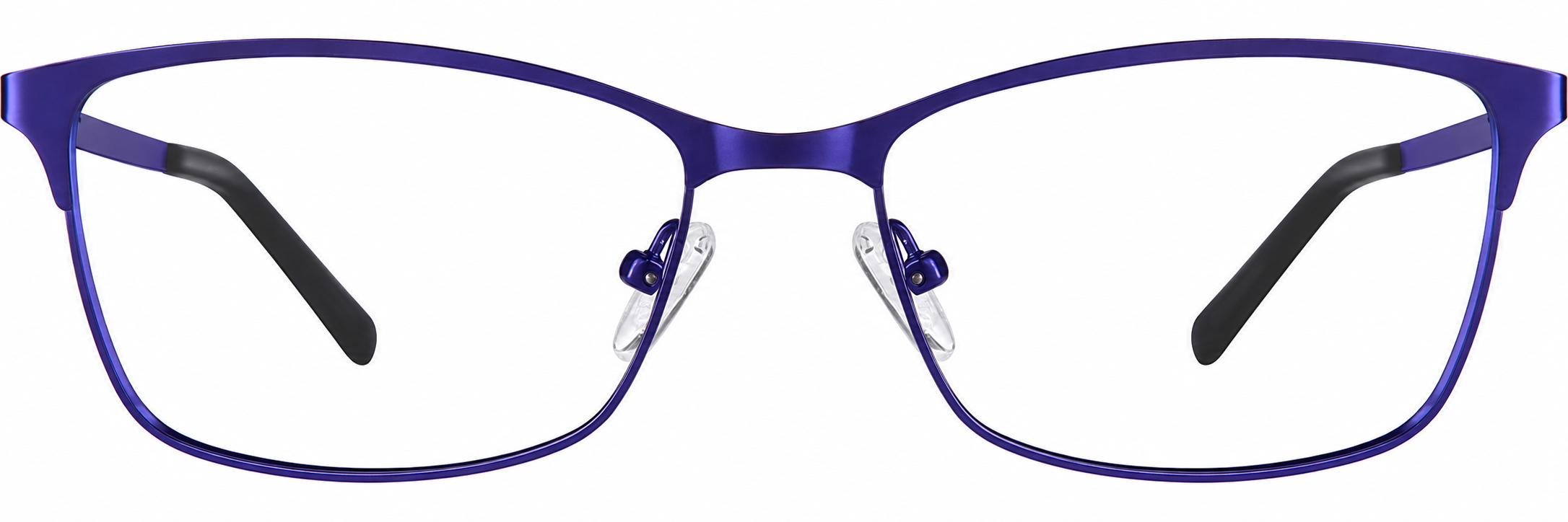 Indigo Rectangle Glasses · Indigo · reference