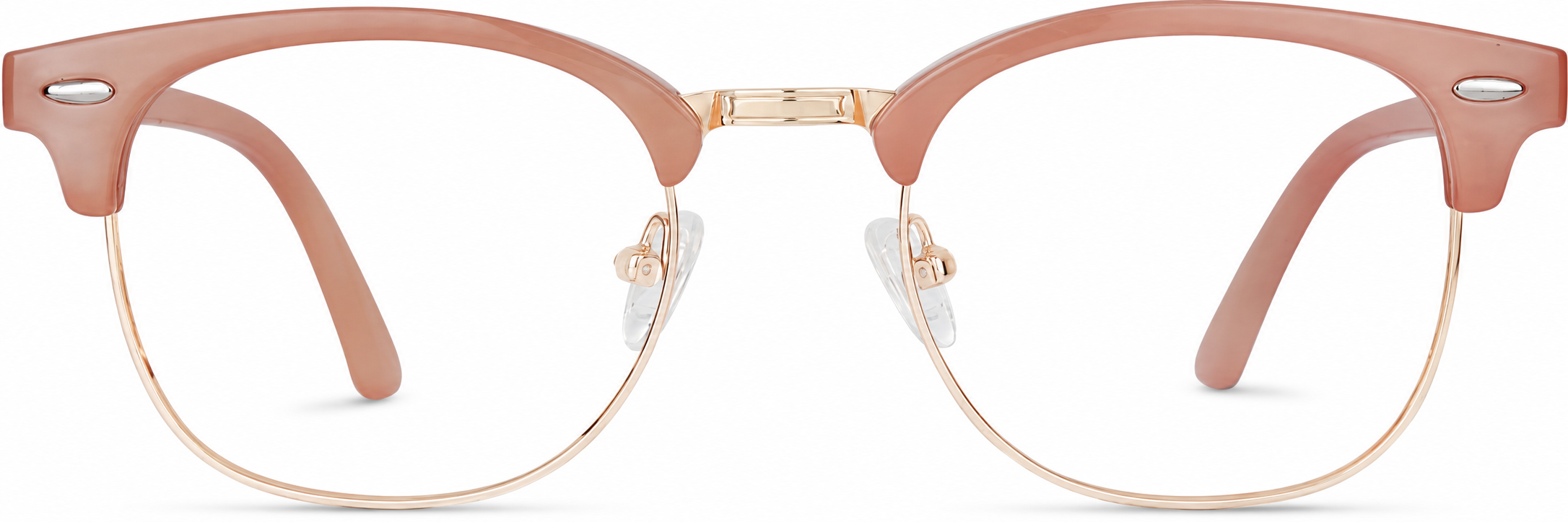 Taupe Kids' Browline Glasses · Taupe · reference