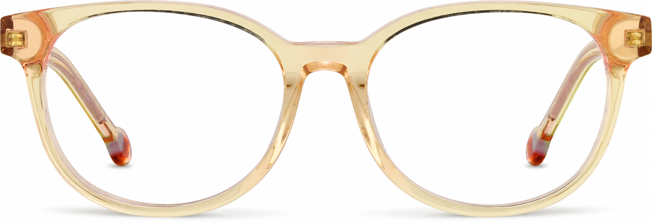 Yellow Kids' Square Glasses · Yellow · reference