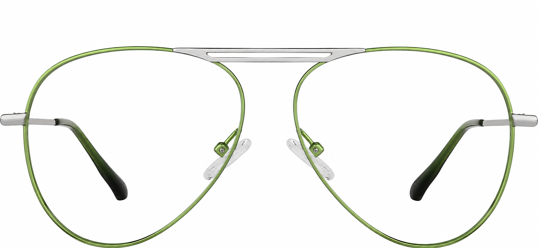 Green Aviator Glasses · Green · reference