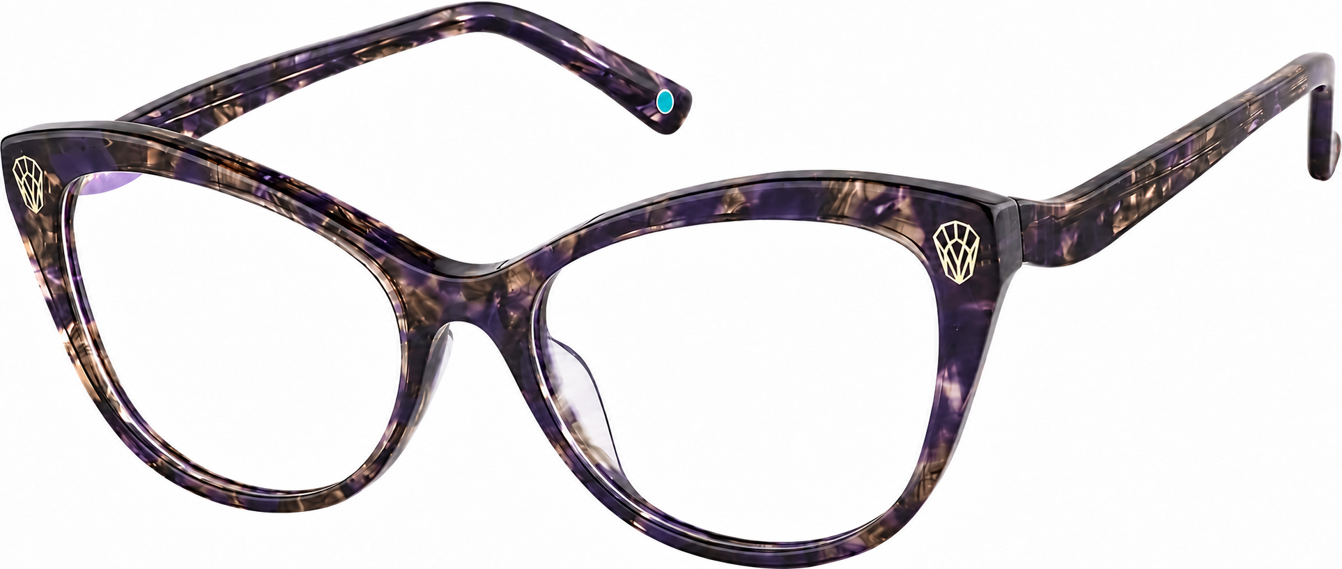 Purple Tortoiseshell Opulence Glasses · Purple Tortoiseshell · reference