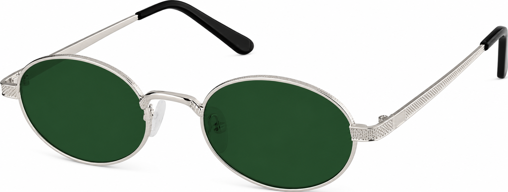 Silver Oval Sunglasses · Silver · reference