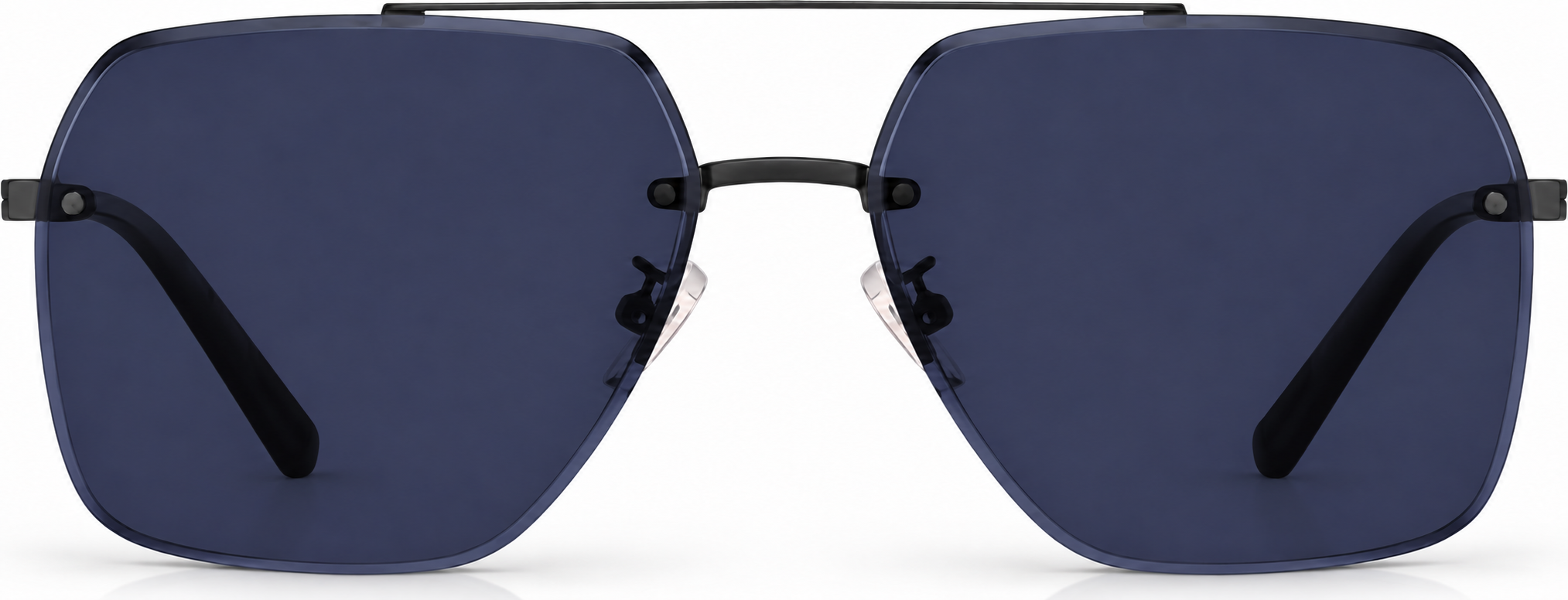 Black Aviator Sunglasses · Black · reference