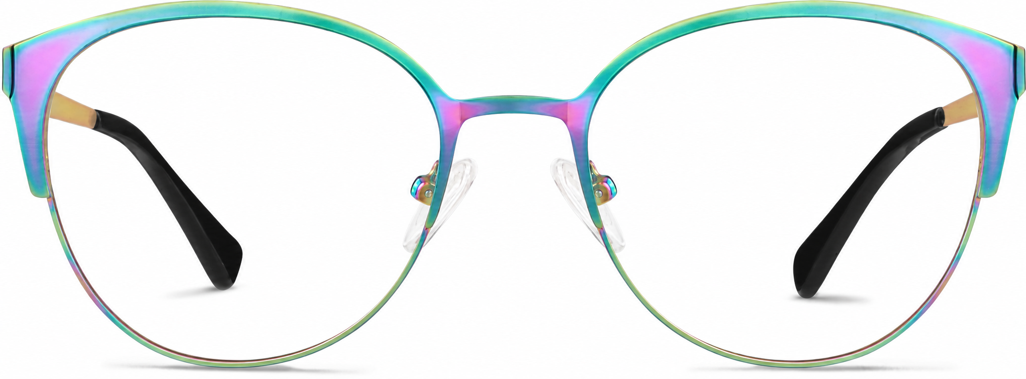 Iridescent Round Glasses · Iridescent · reference