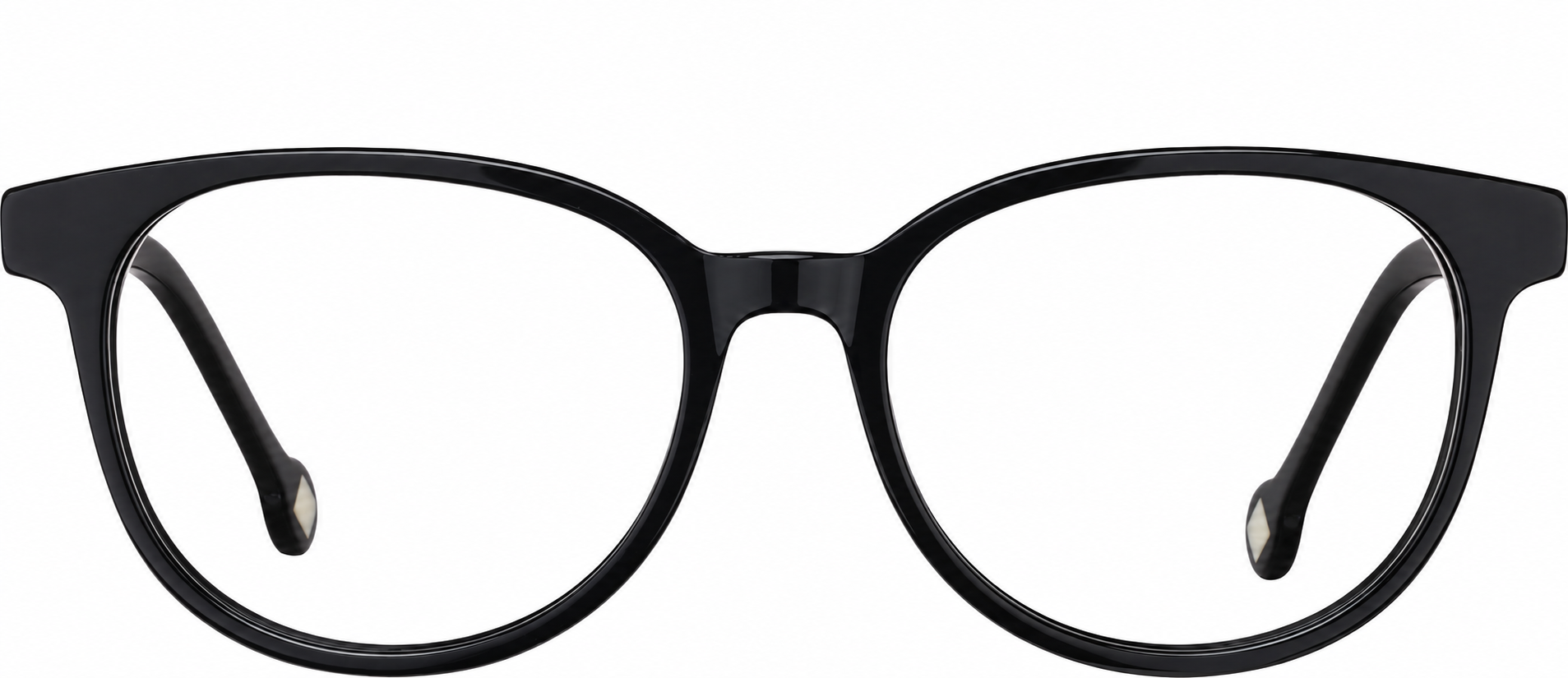 Black Charmed Glasses · Black · reference