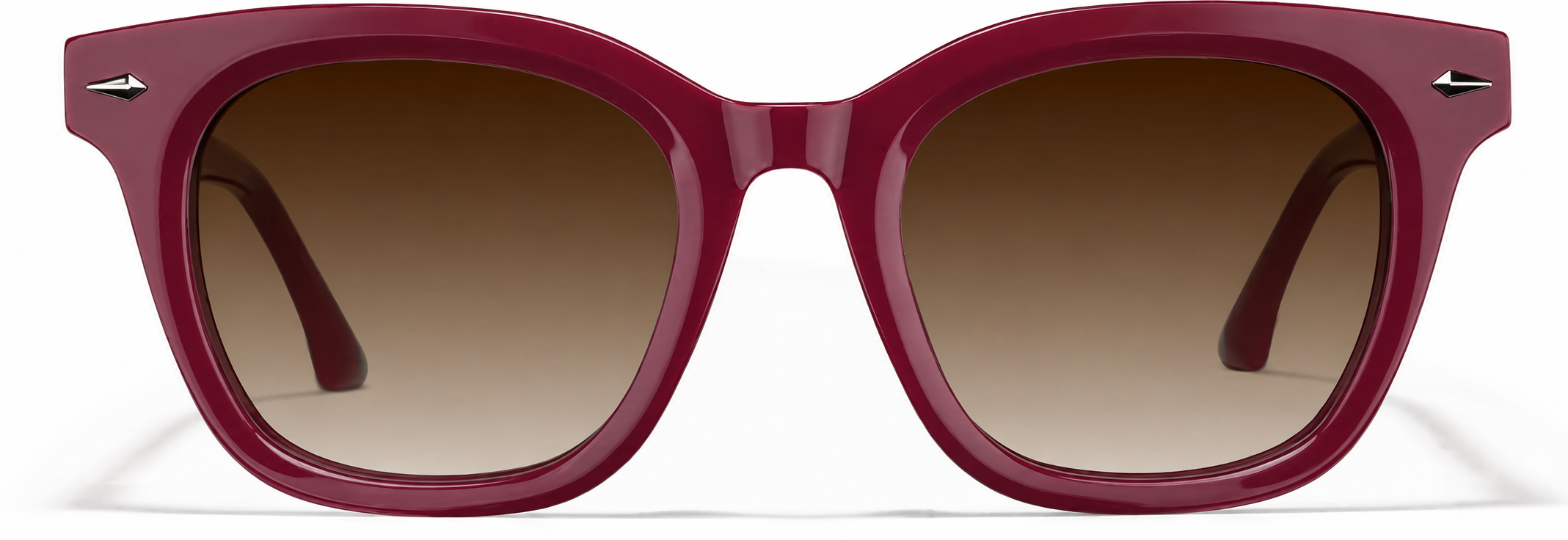 Red Square Sunglasses · Red · reference