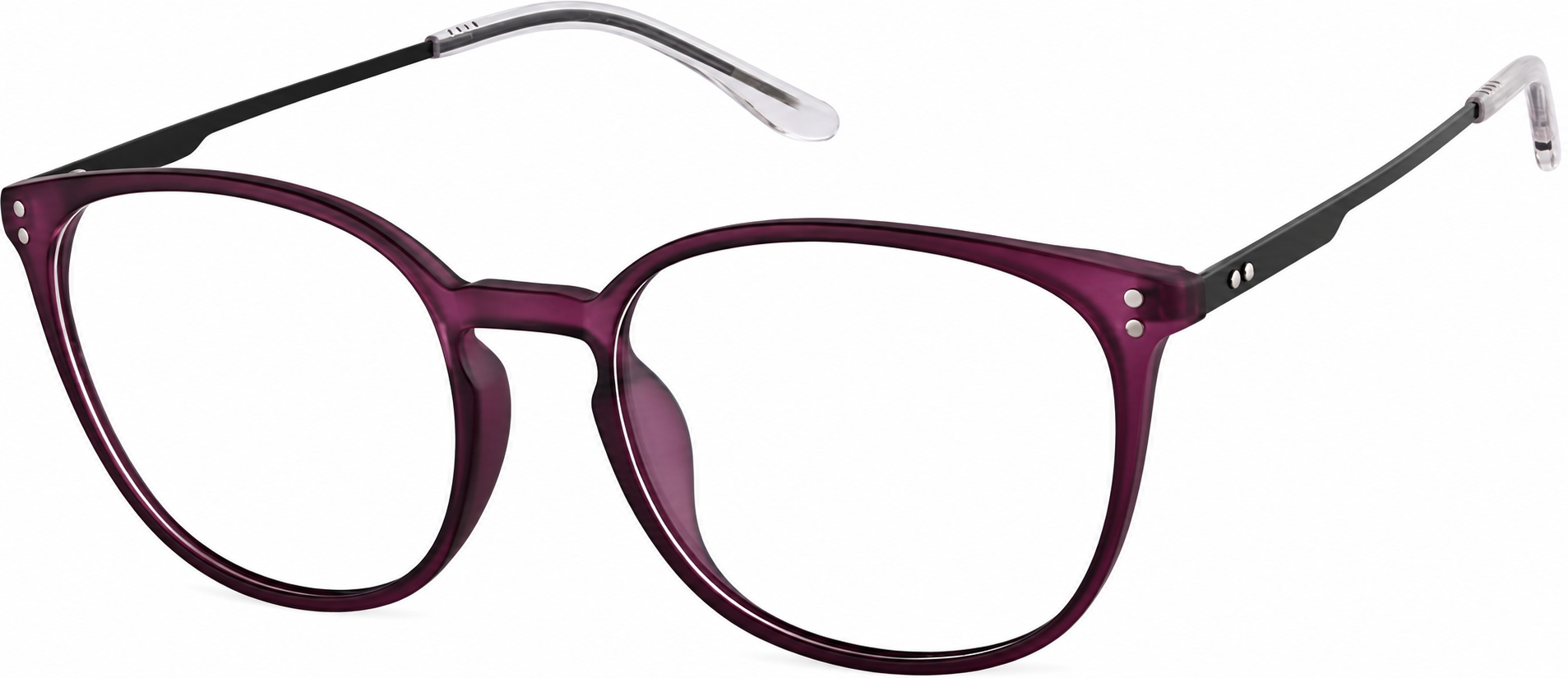 Purple Round Glasses · Purple · reference
