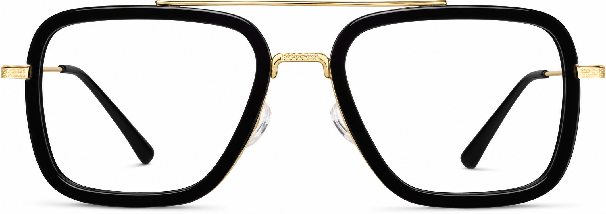 Black Aviator Eyeglasses · Black · reference