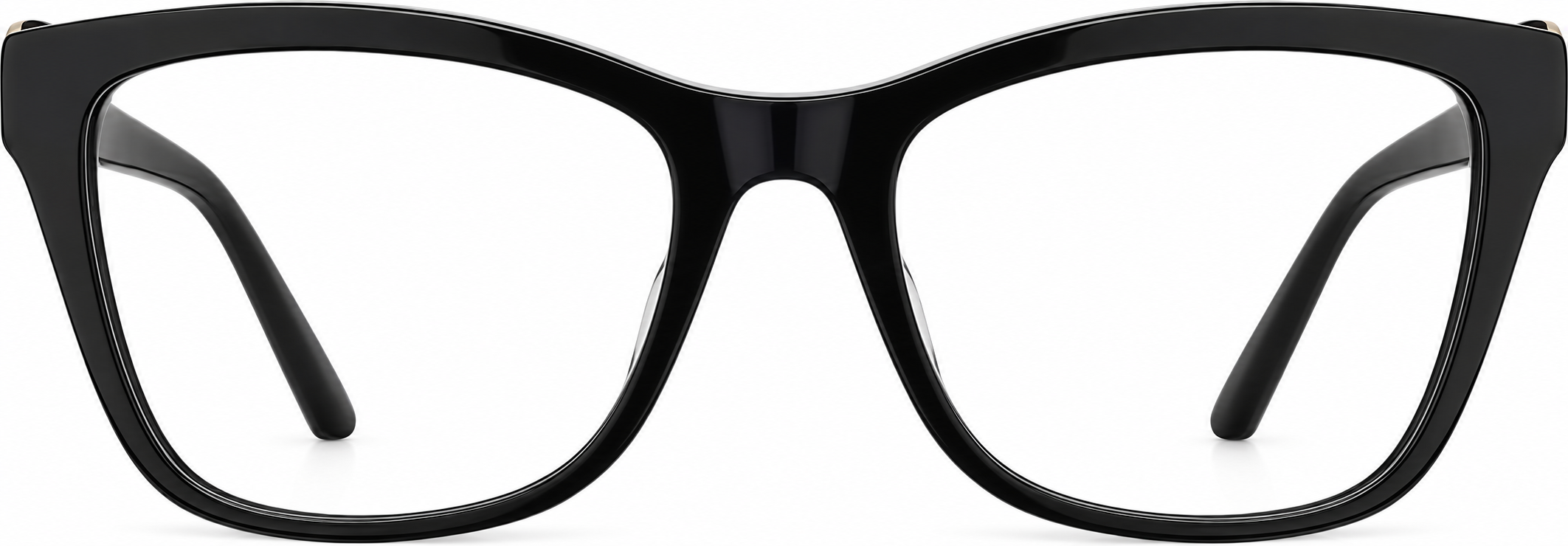 Black Cat-Eye Glasses · Black · reference