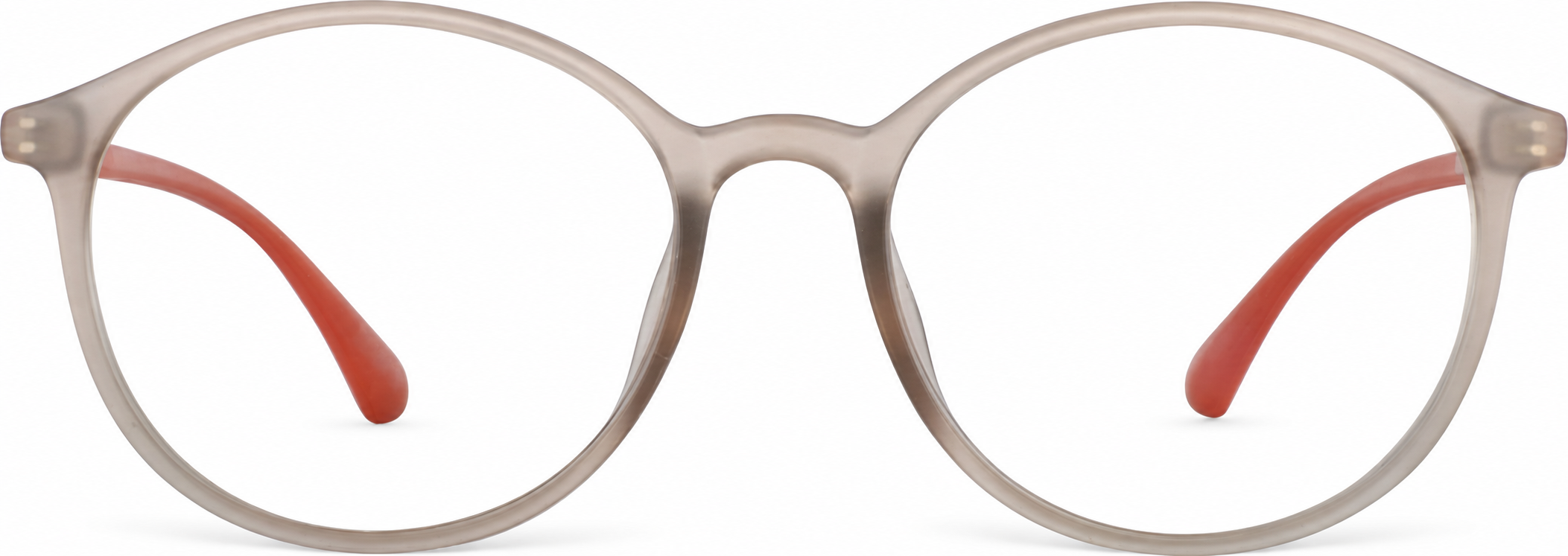 Taupe Round Glasses · Taupe · reference