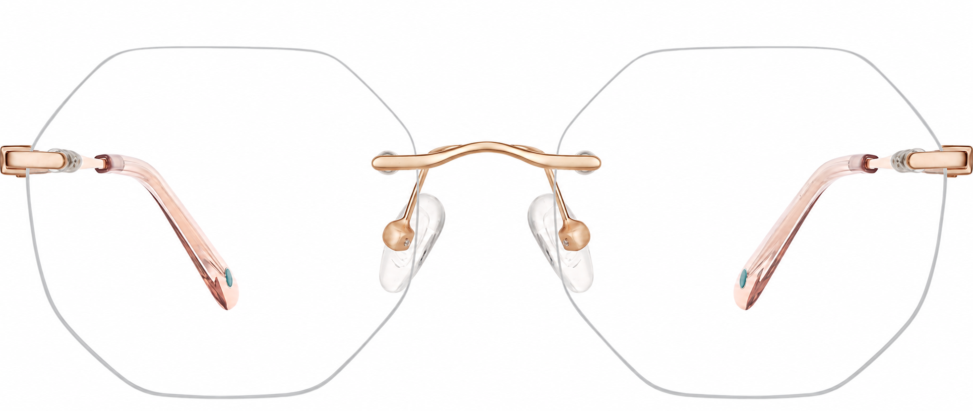 Rose Gold Customizable The Long Glasses · Rose Gold · reference