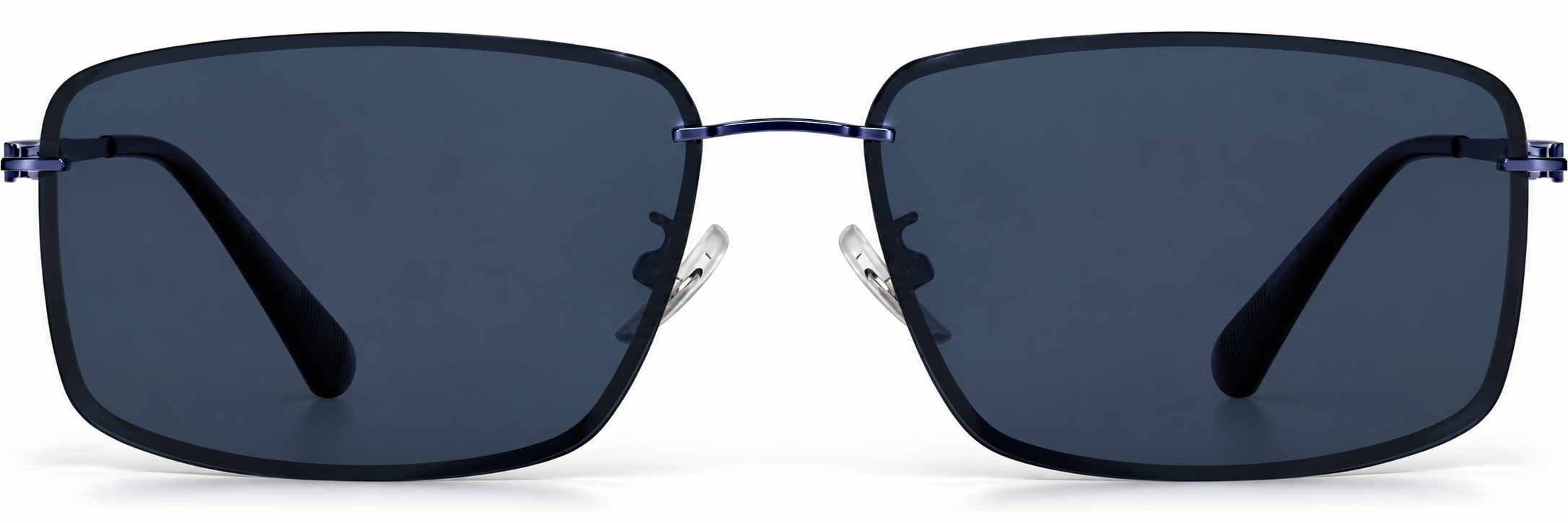 Blue Rectangle Sunglasses · Blue · reference